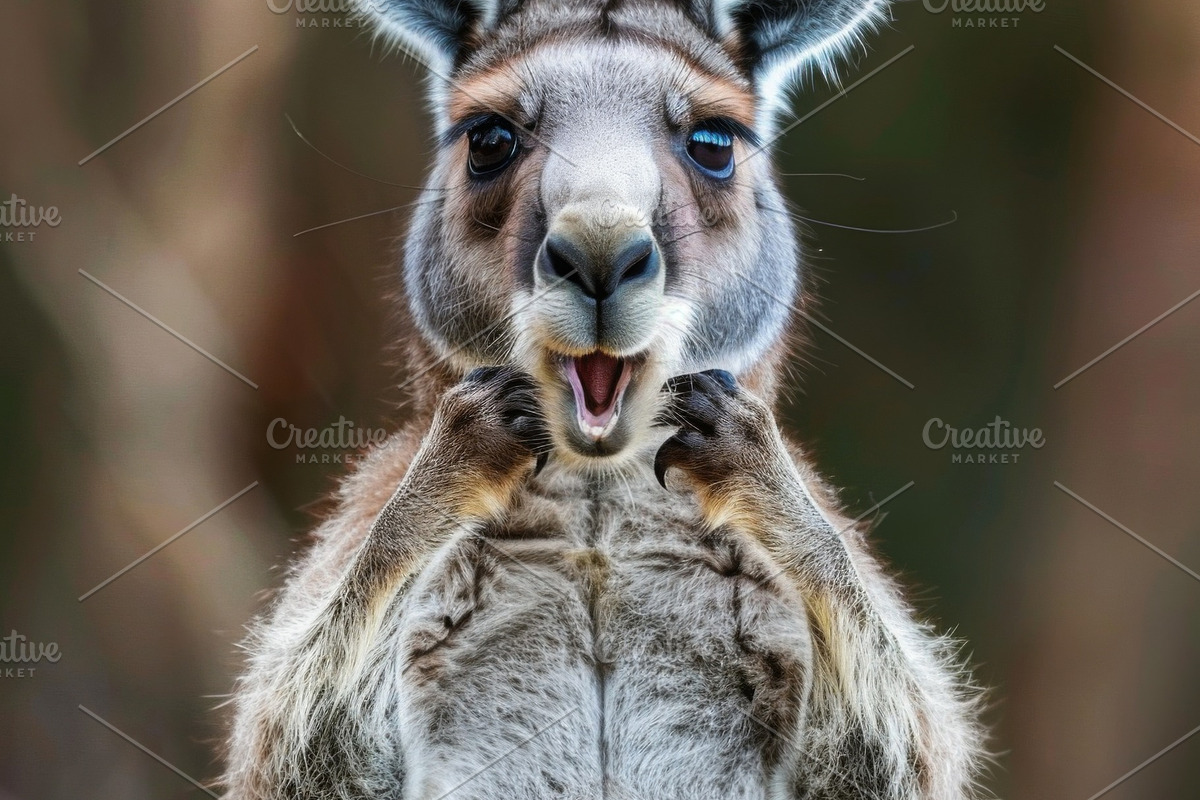 236 surprised animals, an Animal Photo by Handmadefont (Photo 204 of 241)
