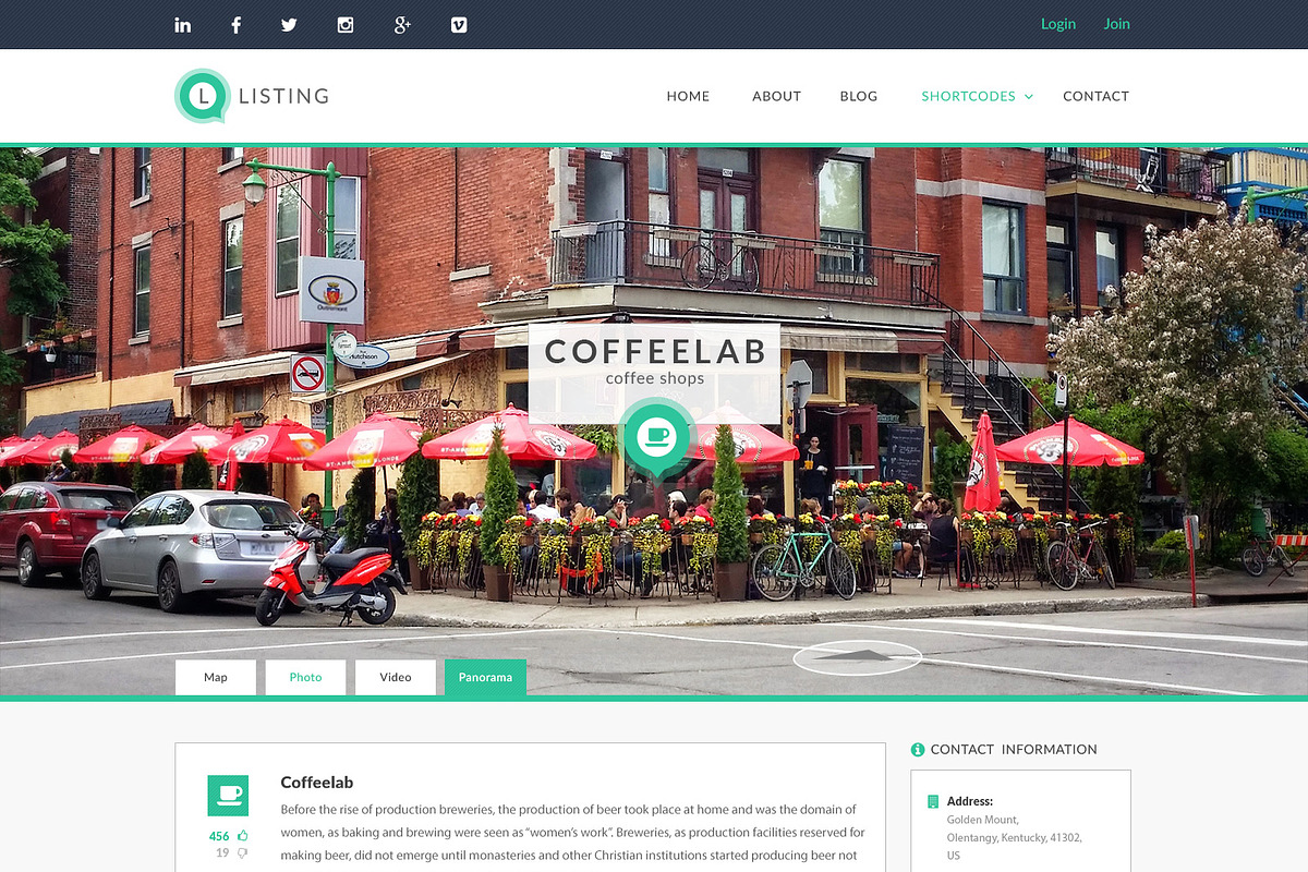 Listing - Directory PSD Template, a Websites & App Template by bestwebsoft (Photo 3 of 5)