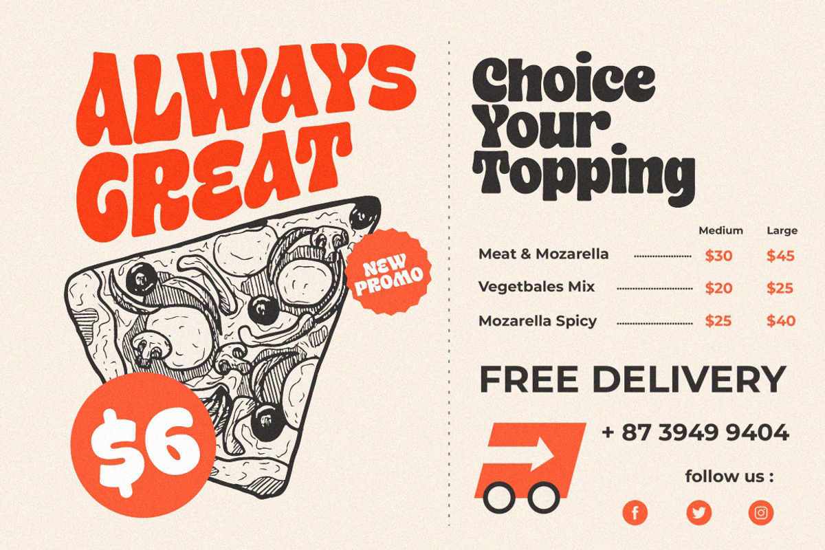 Bakso Menu Font, a Font by HansCo Studio (Photo 6 of 10)