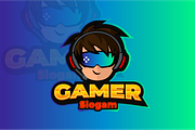 Gaming Logo Design Template, a Branding & Logo Template by rogeriomarcos (Thumbnail 1 of 5)