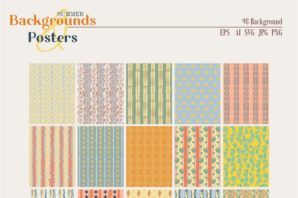 Backgrounds and Posters (Summer), a Background Graphic by Collection by VY (Photo 6 of 10)