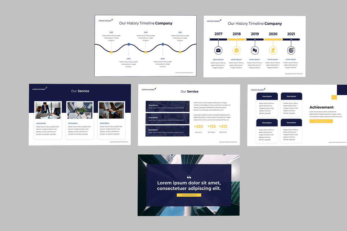 Business power point, a Presentation Template by Recreative (Photo 3 of 6)