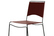 TRACE LEATHER CHAIR, a Furniture 3D Model by NOMODOL (Thumbnail 4 of 5)