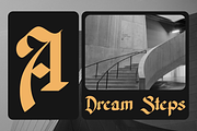 Kosegry – A Bold Blackletter Font, a Blackletter Font by Randi Irvan | Rvandtype (Thumbnail 8 of 13)