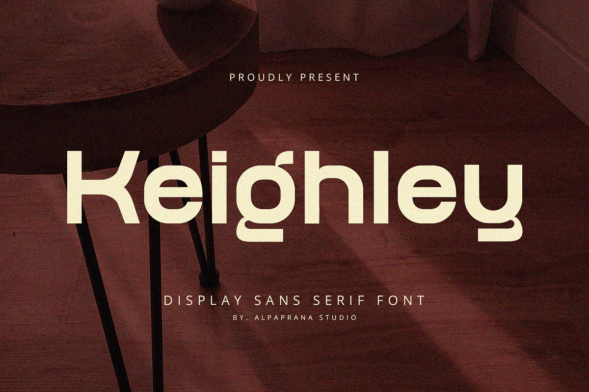 Keighley - Sans Serif Font, a Sans Serif Font by Alpaprana (Photo 1 of 10)