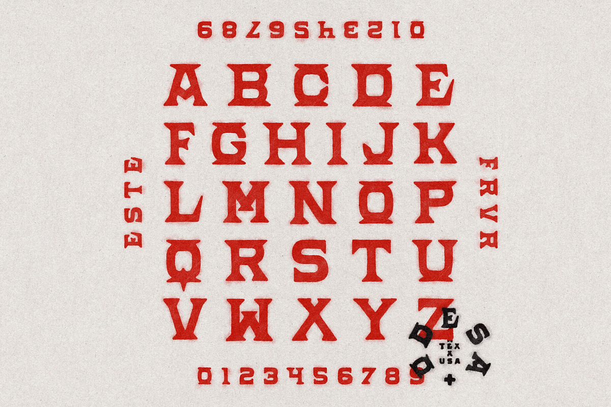 Odesa Font, a Font by James Coffman Design (Photo 2 of 4)