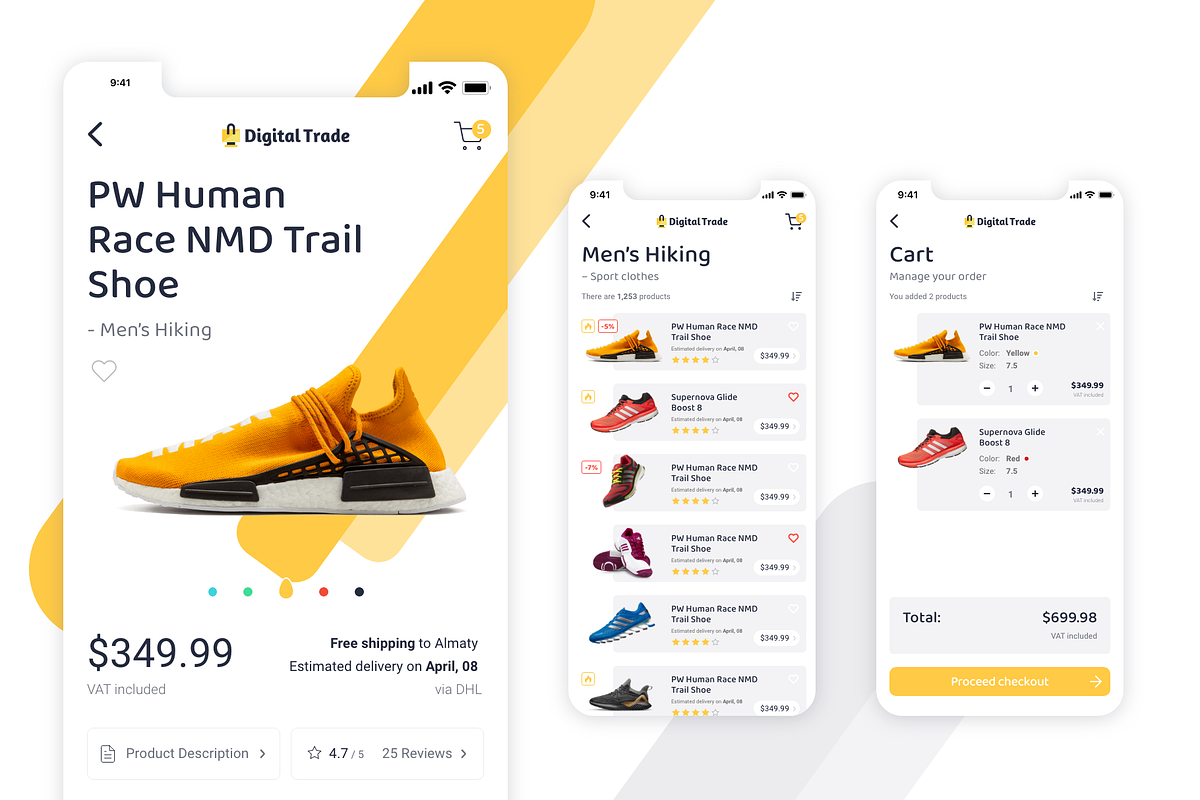 Store Mobile App, an App Template by Viktor (Photo 2 of 7)