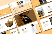 Cobain Creative Fashion PowerPoint, a Presentation Template by Overcloud (Thumbnail 1 of 4)