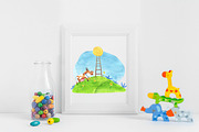 Mountain Meadows - watercolor set, an Object Graphic by Satika (Thumbnail 15 of 15)