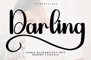 Darling, a Handwritten Font by FreshTypeINK (Thumbnail 1 of 7)