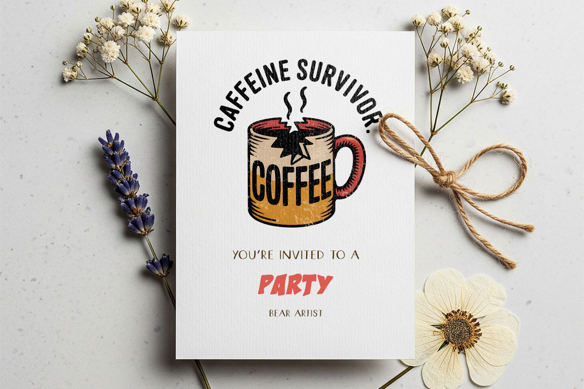 Caffeine & Chaos, Retro Coffee, an Object Graphic by GlitterCraft (Photo 46 of 101)