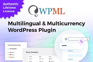 WPML Official License, a WordPress Template by Ninja On Deck