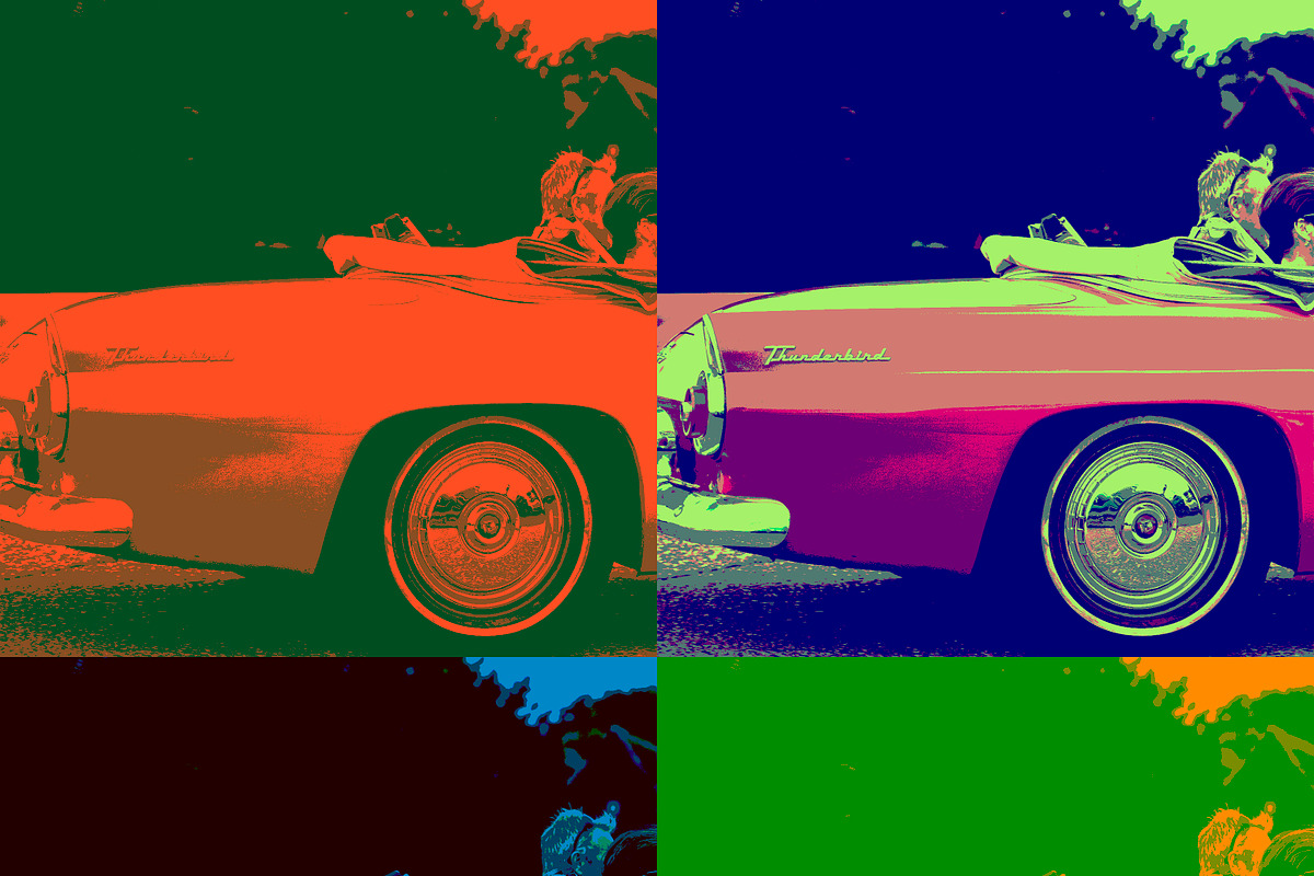 Pop Art PSD Template, an Action Add-On by Viktor (Photo 3 of 4)