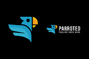Parrot Logo Template, a Branding & Logo Template by emotions76 (Thumbnail 2 of 3)
