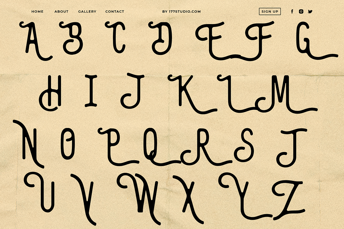 The Bangles - Vintage Sans Serif Fon, a Sans Serif Font by 177Studio (Photo 8 of 10)