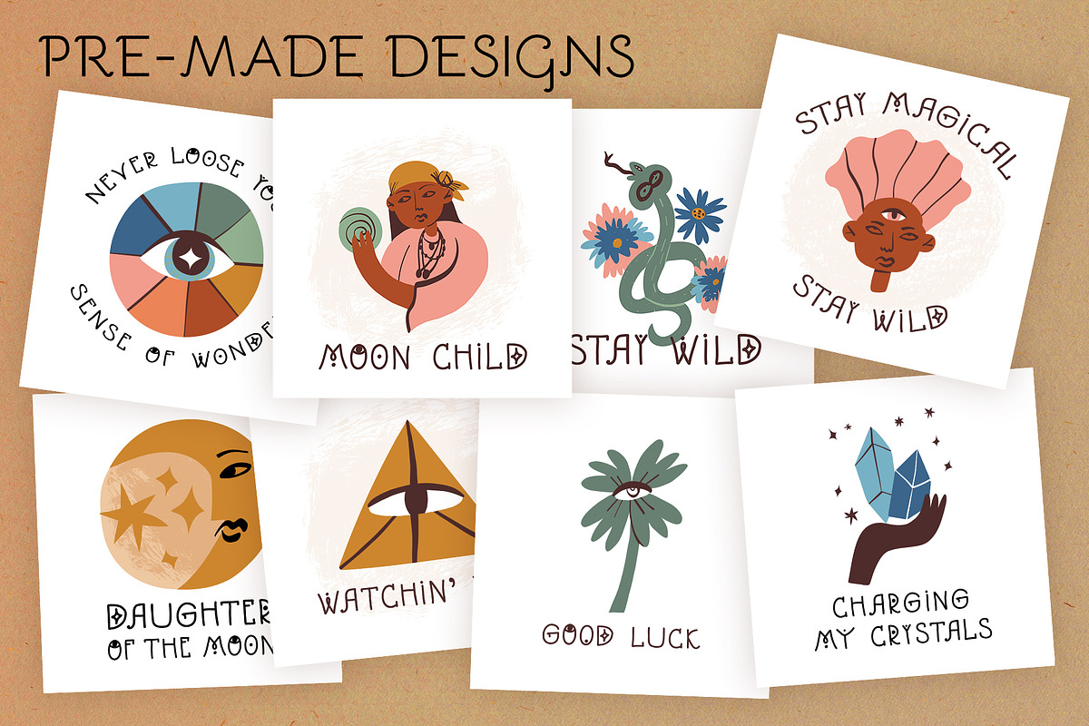 Magical Arts graphic collection, a Person Illustration by Paper Cherry (Photo 15 of 23)