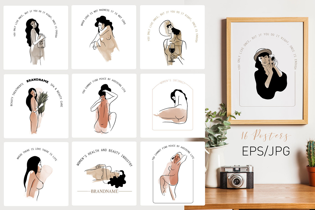 Woman line art, a Person Illustration by Tatiana Davidova (Photo 4 of 6)