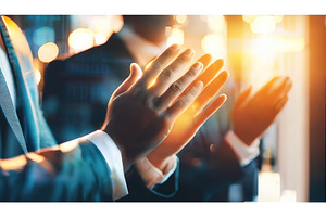 A professional meeting moment, a Business Photo by Igor Tichonow