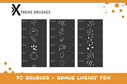 Procreate MEGA BUNDLE! (1K+ BRUSHES), a Brush Add-On by Extreme Brushes (Thumbnail 43 of 47)