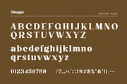 Shugar - Classy & Stylish Serif, a Serif Font by TypeLogue (Thumbnail 5 of 5)