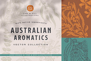 Australian Aromatic Botanicals Set, a Decorative Illustration by rouxsupplyco (Thumbnail 1 of 8)