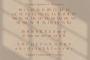 Svarga Elegant FashionableTypeface