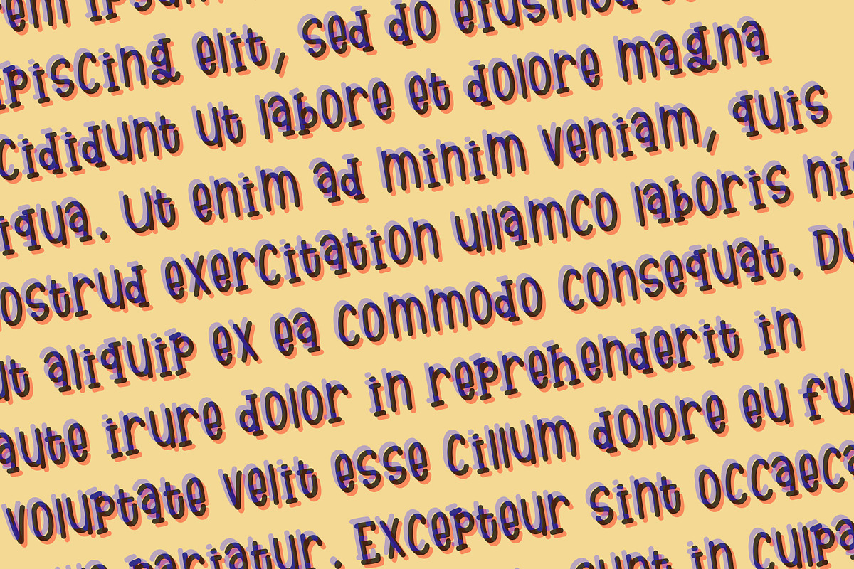 Winter Squash | A quirky Slab-Serif, a Slab Serif Font by Sunkissed Minimalist (Photo 3 of 5)