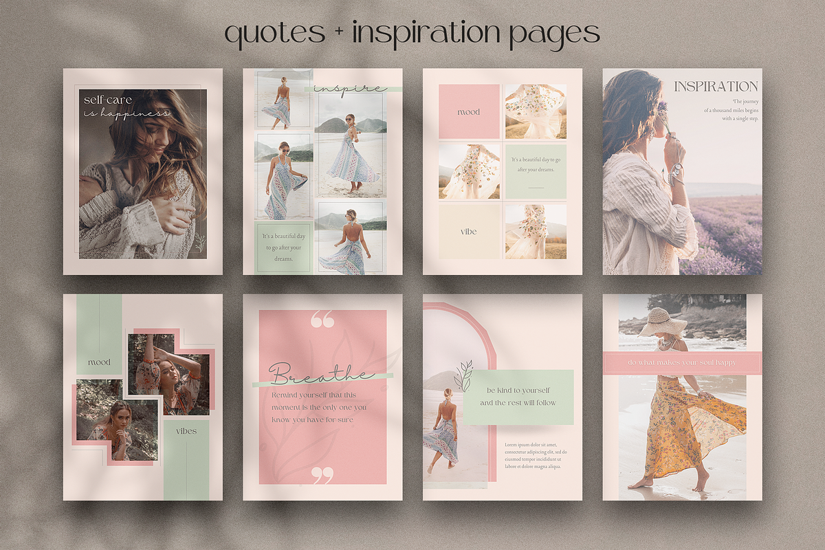 Canva Coaching Templates - Mint, a Magazine Template by Made by Melody (Photo 7 of 14)