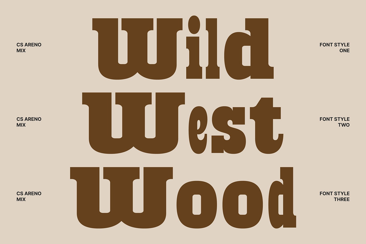 CS Areno Mix, a Slab Serif Font by Craft Supply Co. (Photo 3 of 8)