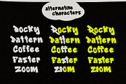 Ruizoo Gun Graffiti Type, a Handwritten Font by Maulana Creative (Thumbnail 3 of 7)