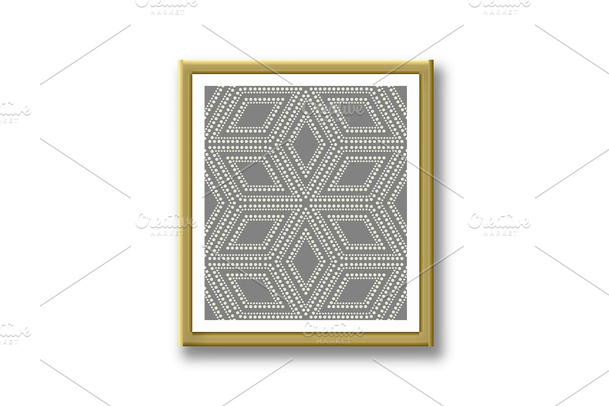 Geometric seamless pattern, a Pattern Graphic by RODINA (Photo 2 of 3)