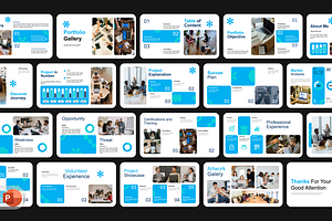 Portfolio Presentation Template, a Presentation Template by Hammad Arif