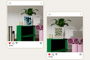 Modern Interior Frame Mockups APRIL, a Household Mockup by Bonumo (Thumbnail 6 of 10)