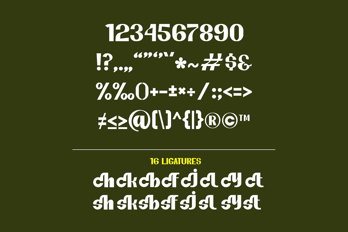 MunkyTypie - Modern Sans Serif Font, a Serif Font by Sanskertype Studio (Photo 6 of 9)
