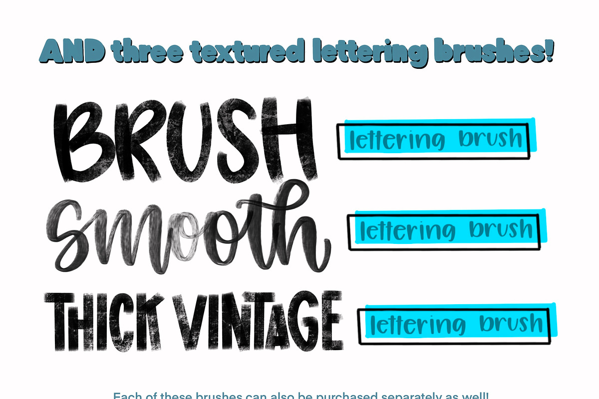 Procreate Texture Pack, a Brush Add-On by Blue Strawberry Studio (Photo 3 of 5)