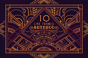 SALE Art Deco Toolkit, a Background Graphic by Cruzine (Thumbnail 71 of 111)