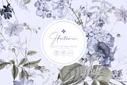 Hortensis, Elegant & Luxury Prints!, a Pattern Graphic by Pink Linen (Thumbnail 3 of 14)