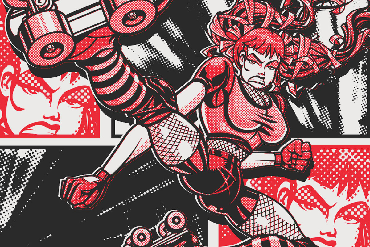 Halftone Burst Texture Pack, a Texture Graphic by StockMamba