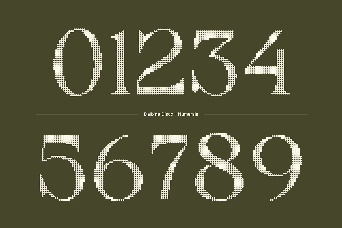 Dalbine Disco, a Serif Font by Craft Supply Co. (Photo 5 of 8)