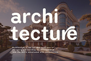 Macro Jecklin Rounded Sans Serif, a Sans Serif Font by Maulana Creative (Thumbnail 6 of 6)