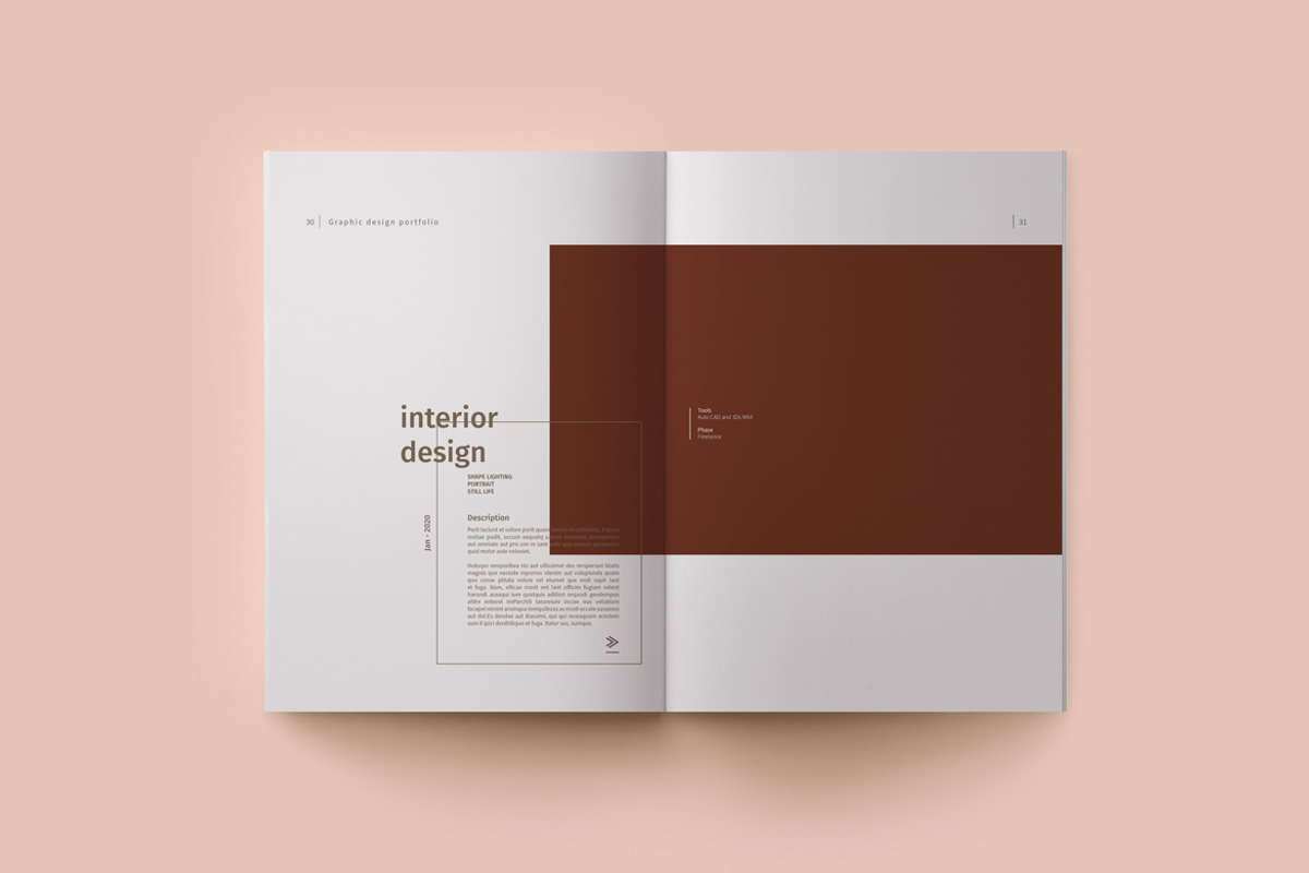 Graphic Design Portfolio, a Brochure Template by adekfotografia (Photo 6 of 16)