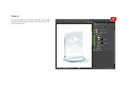 Glass Award Mockups, an Advertising Mockup by rebrandy (Thumbnail 10 of 10)