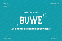 Buwe - Elegant Display Serif