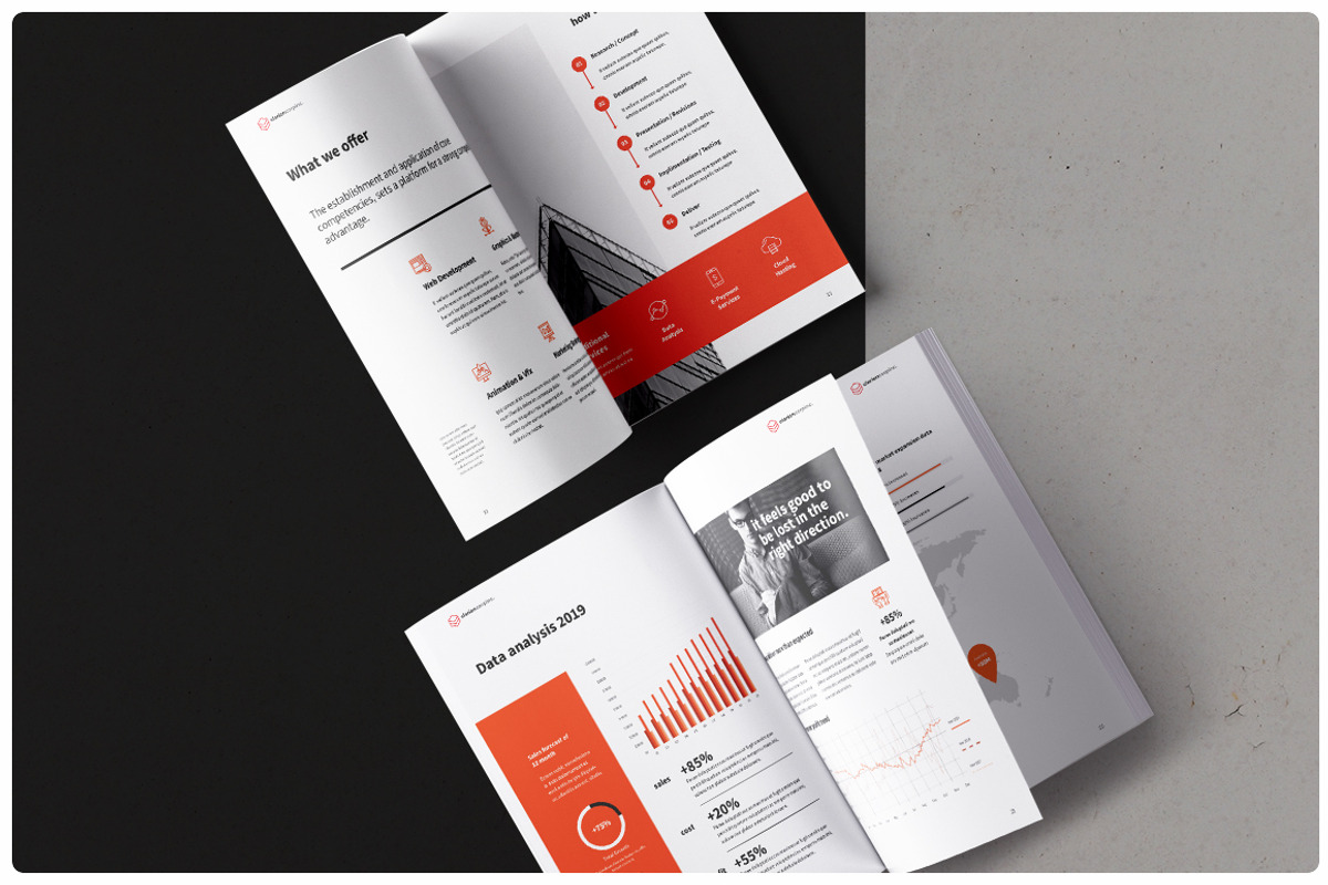 Company Profile, a Brochure Template by GraphicsEgg (Photo 4 of 9)