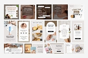 Skincare Canva Social Media Bundle, a Marketing Template by Snapybiz (Thumbnail 3 of 10)