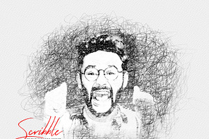 Scribble Photo Effect Art