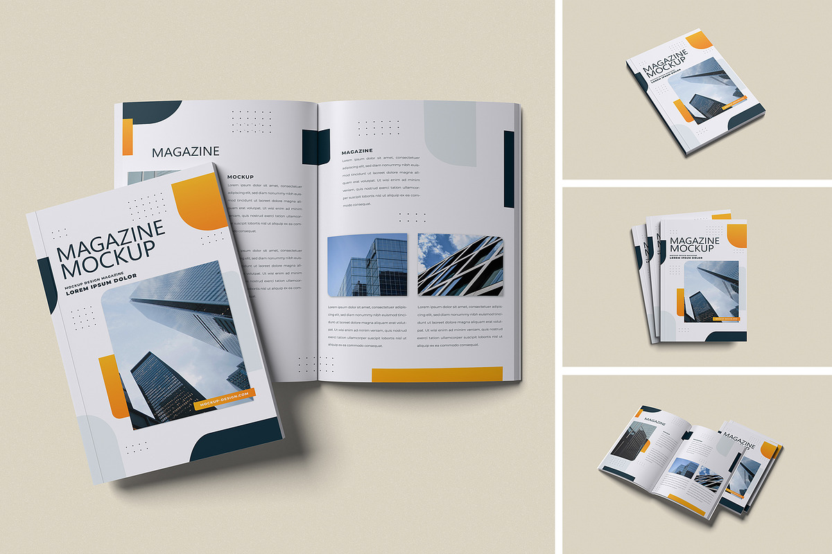 Magazine Mockup, a Books & Magazine Mockup by Twins_studio (Photo 2 of 5)