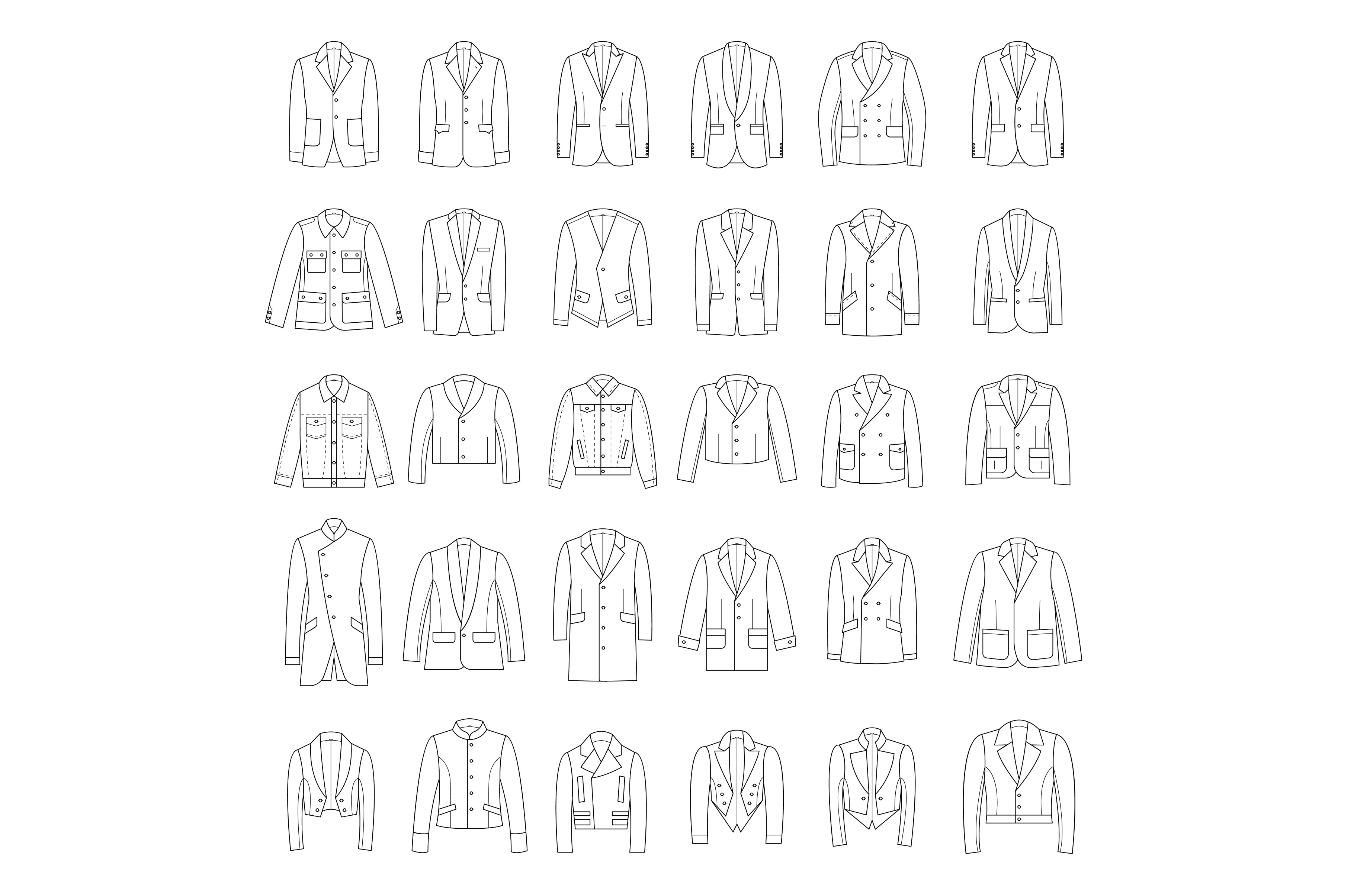 Man jackets. Outerwear clothes, a Graphic by Onyx