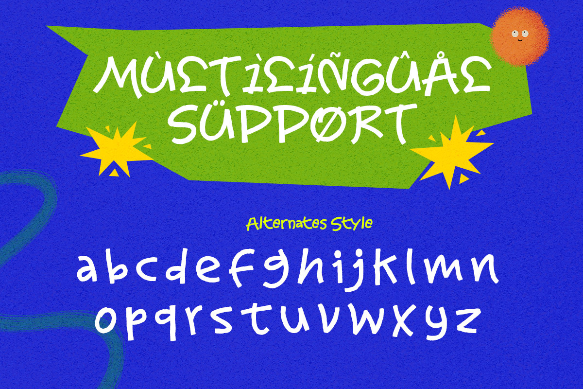 Marua - Playful Fun Display Font, a Sans Serif Font by Afkari Studio (Photo 9 of 10)
