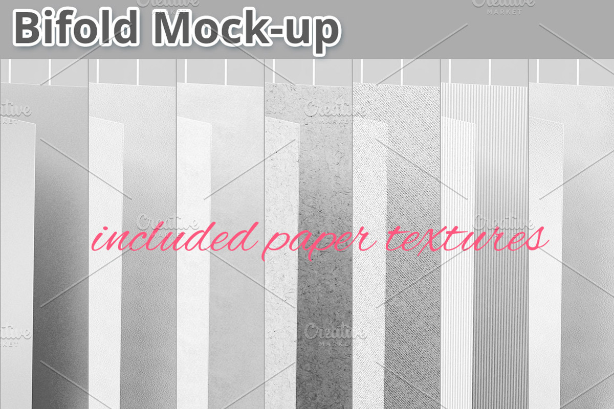 Bifold Brochure Mockup, a Print Template by MockUps Gallery (Photo 5 of 6)